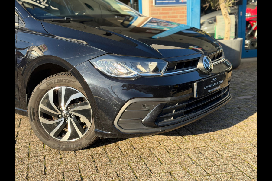 Volkswagen Polo 1.0 TSI Style 2022 ZWART NAVI CLIMA LM NAP!