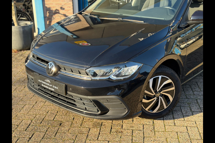 Volkswagen Polo 1.0 TSI Style 2022 ZWART NAVI CLIMA LM NAP!