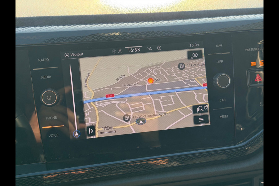 Volkswagen Polo 1.0 TSI Style 2022 ZWART NAVI CLIMA LM NAP!