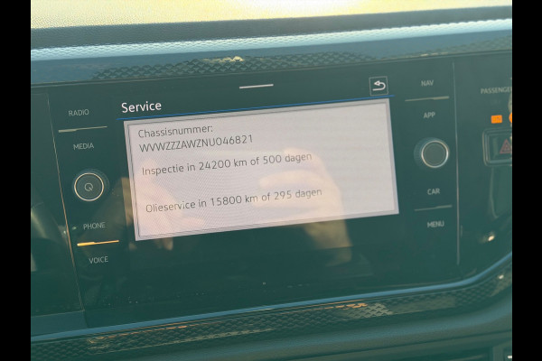 Volkswagen Polo 1.0 TSI Style 2022 ZWART NAVI CLIMA LM NAP!