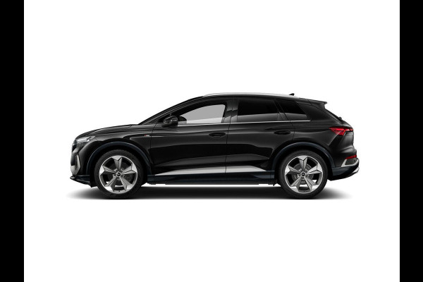 Audi Q4 e-tron 45 S Edition 82 kWh 286pk | Navigatie | Parkeercamera | 21 inch lichtmetalen velgen | Adaptive cruise controle | M<atrix Led | S-line interieur | Verlengde garantie