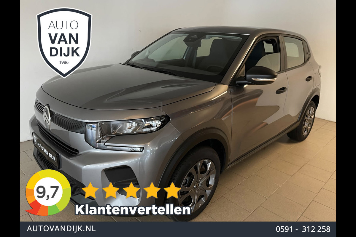 Citroën C3 1.2 Turbo 100pk You AIRCO CRUISE MULTI STUUR MEDIA VIA EN NAVI VIA TEL ZEER NETTE AUTO