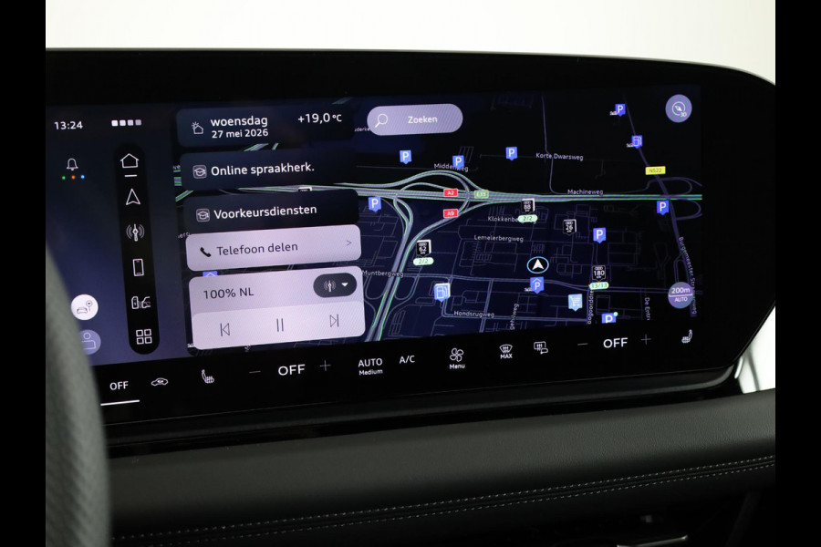 Audi A6 Avant e-tron S edition 83 kWh 286 pk Auto is per januari 2027 beschikbaar | Trekhaak, elektr. wegklapbaar | Sportstoel leder zwart | Optiekpakket zwart-glanzend | Privacy glas | S-line interieur