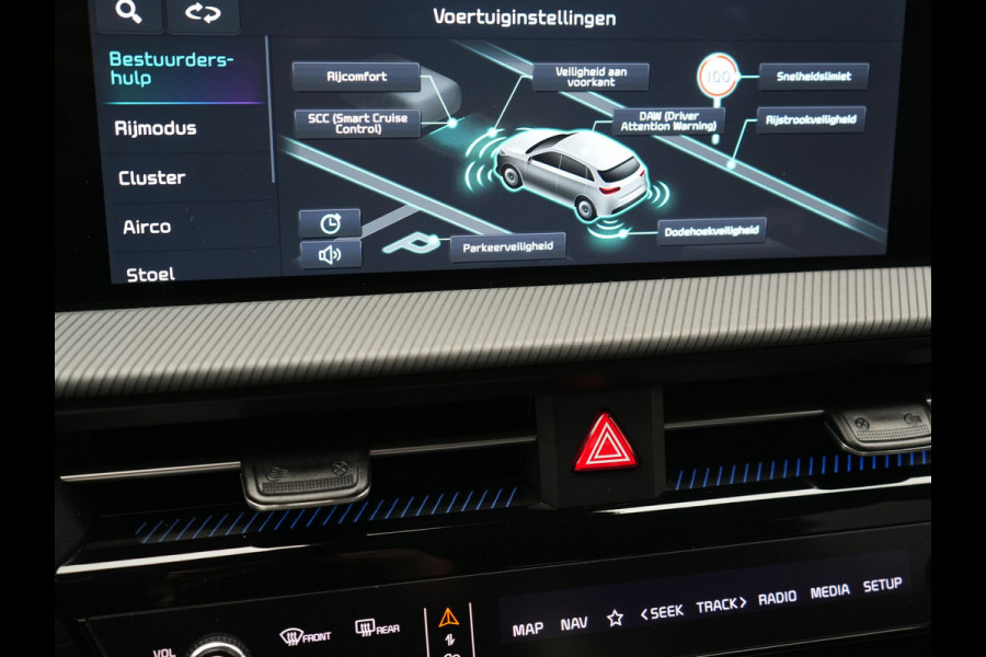 Kia Ev6 GT-Line 77.4 kWh 229pk Dealer O.H. | SOH 97,4% | Adaptive Cruise | Camera | Alcantara Sportstoelen Memory & Ventilatie | BLIS | Keyless | Stoelen & Stuur Verwarmd | Apple Carplay | Navigatie | DAB |
