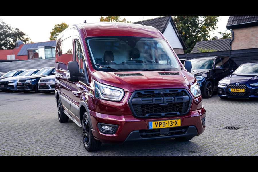 Ford Transit Custom 320 2.0 TDCI L2H2 Limited | Camera | Apple Carplay | 3 Zitplaatsen | Multifunctioneel stuurwiel|