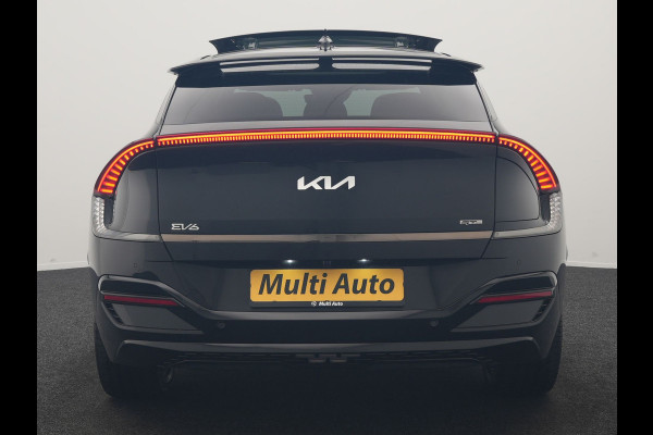 Kia Ev6 GT-Line 77.4 kWh 229pk Dealer O.H. | Panodak | Adaptive Cruise | Head Up | Meridian Audio | 360 Camera | Alcantara Sportstoelen Memory & Ventilatie | Keyless | BLIS | Stoelen & Stuur Verwarmd | Apple Carplay | Navigatie | DAB