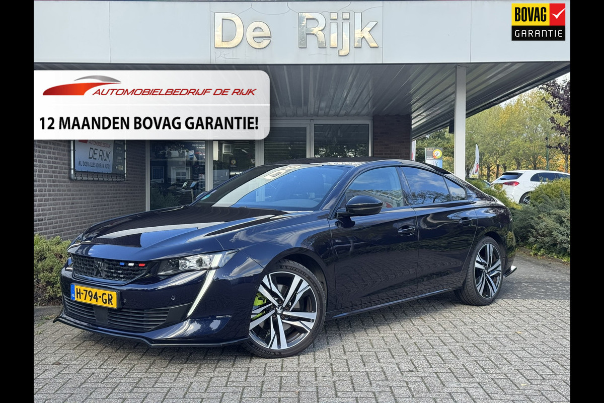 Peugeot 508 1.6 PureTech First Edition GT | Luxe Leder, Memory, Massage, Trekhaak, Stoelverw., 360 Camera, 19'' LMV, Focal |