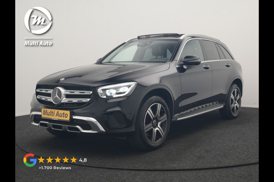 Mercedes-Benz GLC 300e 4MATIC Business Solution Luxury PHEV 320pk Dealer O.H. | SOH 88,1% | Panodak | Adaptive Cruise | Head Up | 360 Camera | Lederen Comfortstoelen Memory & Massage | Keyless | BLIS | Apple Carplay | Stoelverwarming | Virtual | Navigatie | DAB | Plug
