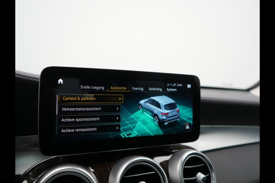 Mercedes-Benz GLC 300e 4MATIC Business Solution Luxury PHEV 320pk Dealer O.H. | SOH 88,1% | Panodak | Adaptive Cruise | Head Up | 360 Camera | Lederen Comfortstoelen Memory & Massage | Keyless | BLIS | Apple Carplay | Stoelverwarming | Virtual | Navigatie | DAB | Plug