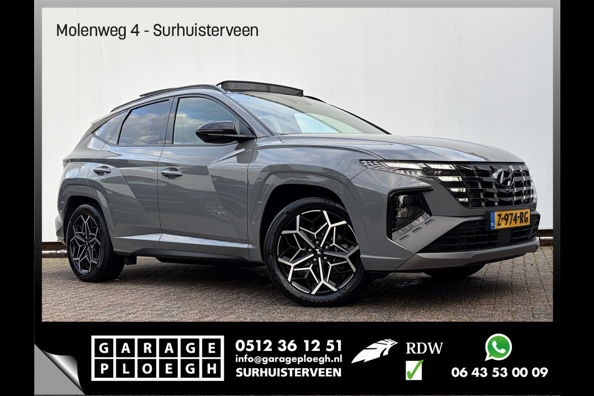 Hyundai Tucson 1.6 T-GDI PHEV N Line Sky 4WD Pano Trekhaak 360° StoelKoel+Verw. Krell LED Voll!