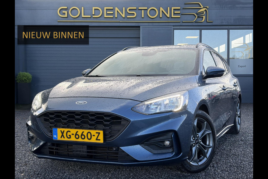 Ford FOCUS Wagon 1.0 EcoBoost ST Line Business ✓2e Eigenaar✓Navi✓Camera✓Carplay✓Afn.Trekhaak✓125pk✓Keyless✓Stoelverw✓Stuurverw✓6 Bak✓Dealer Onderhouden✓17'' Lm velgen✓Pdc V+A✓N.A.P✓Apk tot 02-2027