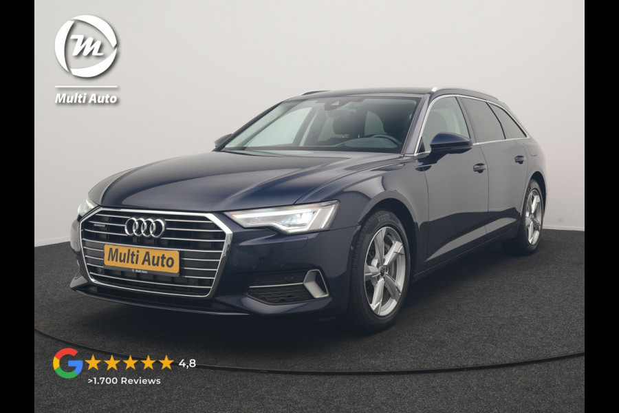 Audi A6 Avant 50 TFSI e quattro PHEV 300pk Dealer O.H | Head Up | Bang & Olufsen Audio | Cruise Control | Sportstoelen Verwarmd | Apple Carplay | Navigatie | Virtual | DAB | 18"L.M |