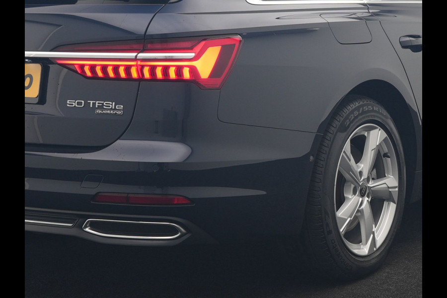 Audi A6 Avant 50 TFSI e quattro PHEV 300pk Dealer O.H | Head Up | Bang & Olufsen Audio | Cruise Control | Sportstoelen Verwarmd | Apple Carplay | Navigatie | Virtual | DAB | 18"L.M |