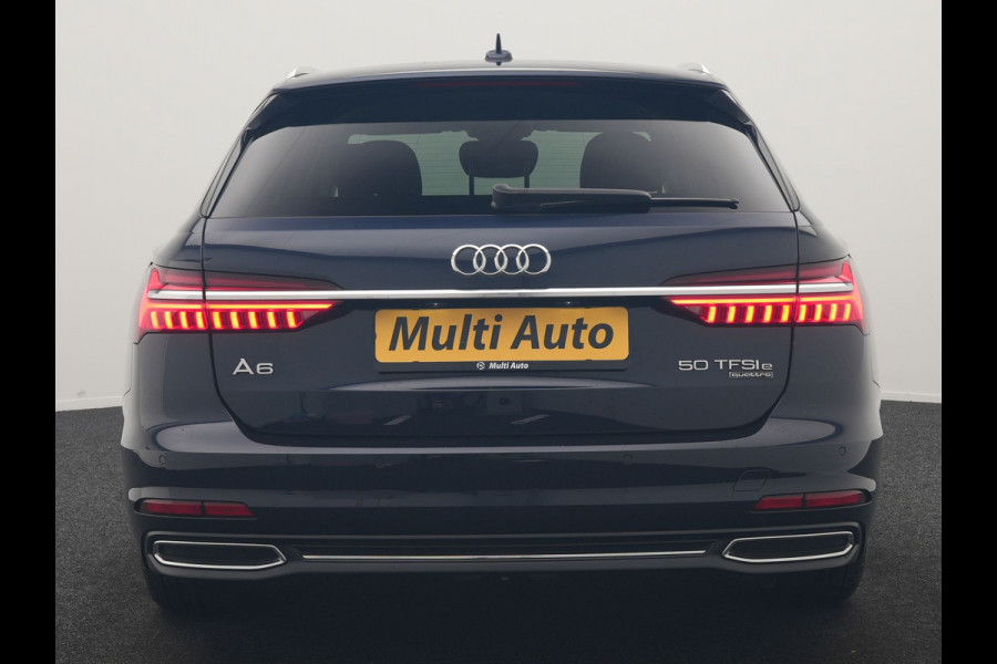 Audi A6 Avant 50 TFSI e quattro PHEV 300pk Dealer O.H | Head Up | Bang & Olufsen Audio | Cruise Control | Sportstoelen Verwarmd | Apple Carplay | Navigatie | Virtual | DAB | 18"L.M |