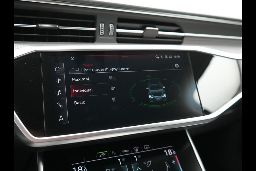 Audi A6 Avant 50 TFSI e quattro PHEV 300pk Dealer O.H | Head Up | Bang & Olufsen Audio | Cruise Control | Sportstoelen Verwarmd | Apple Carplay | Navigatie | Virtual | DAB | 18"L.M |