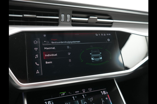 Audi A6 Avant 50 TFSI e quattro PHEV 300pk Dealer O.H | Head Up | Bang & Olufsen Audio | Cruise Control | Sportstoelen Verwarmd | Apple Carplay | Navigatie | Virtual | DAB | 18"L.M |