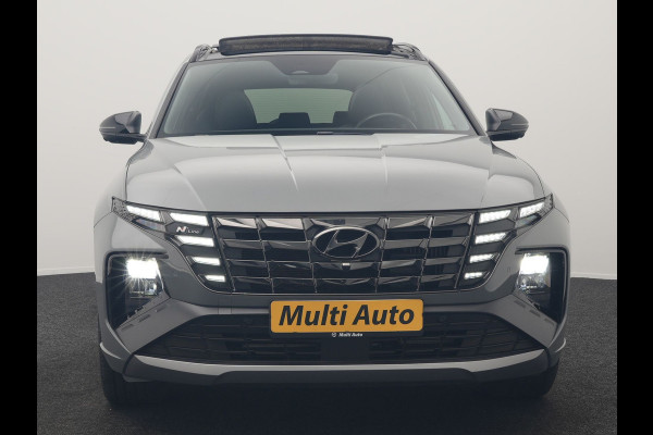 Hyundai Tucson 1.6 T-GDI PHEV N Line Sky 4WD 265pk Dealer O.H. | SOH 97,2% | Panodak | Adaptive Cruise | 360 Camera | Alcantara Sportstoelen Memory & Ventilatie | Keyless | BLIS | Stoelen & Stuur Verwarmd | Apple Carplay | Navigatie | DAB | Plug In Hybri