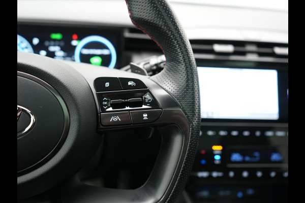 Hyundai Tucson 1.6 T-GDI PHEV N Line Sky 4WD 265pk Dealer O.H. | SOH 97,2% | Panodak | Adaptive Cruise | 360 Camera | Alcantara Sportstoelen Memory & Ventilatie | Keyless | BLIS | Stoelen & Stuur Verwarmd | Apple Carplay | Navigatie | DAB | Plug In Hybri