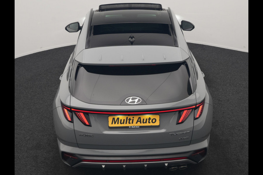 Hyundai Tucson 1.6 T-GDI PHEV N Line Sky 4WD 265pk Dealer O.H. | SOH 97,2% | Panodak | Adaptive Cruise | 360 Camera | Alcantara Sportstoelen Memory & Ventilatie | Keyless | BLIS | Stoelen & Stuur Verwarmd | Apple Carplay | Navigatie | DAB | Plug In Hybri