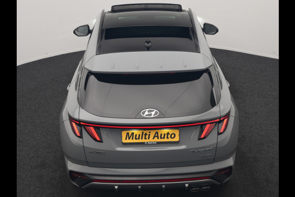 Hyundai Tucson 1.6 T-GDI PHEV N Line Sky 4WD 265pk Dealer O.H. | SOH 97,2% | Panodak | Adaptive Cruise | 360 Camera | Alcantara Sportstoelen Memory & Ventilatie | Keyless | BLIS | Stoelen & Stuur Verwarmd | Apple Carplay | Navigatie | DAB | Plug In Hybri