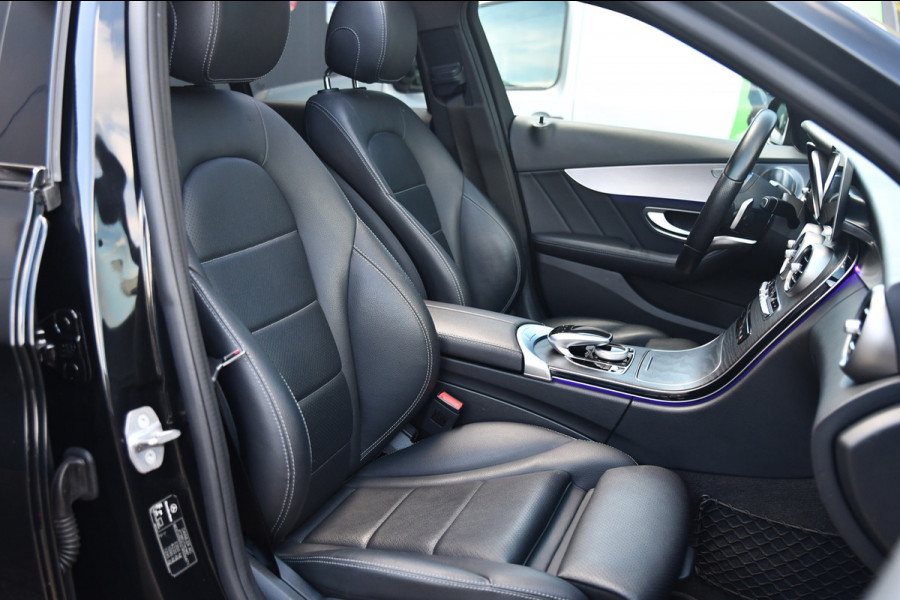 Mercedes-Benz C-Klasse 300 e AMG Night Edition, Pano, Luchtvering, Burmester, 360, Virtual, Multibeam, Keyless. CarPlay!
