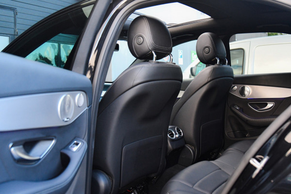 Mercedes-Benz C-Klasse 300 e AMG Night Edition, Pano, Luchtvering, Burmester, 360, Virtual, Multibeam, Keyless. CarPlay!