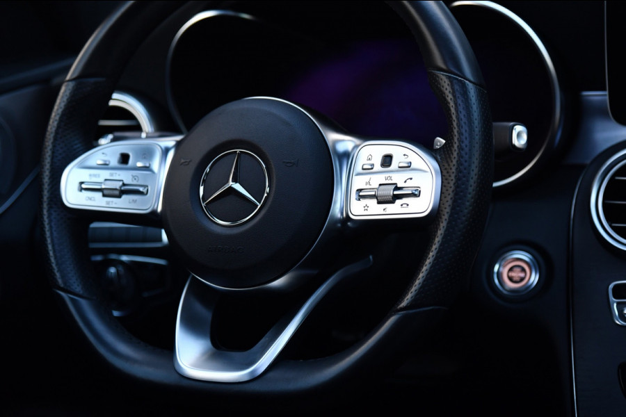 Mercedes-Benz C-Klasse 300 e AMG Night Edition, Pano, Luchtvering, Burmester, 360, Virtual, Multibeam, Keyless. CarPlay!
