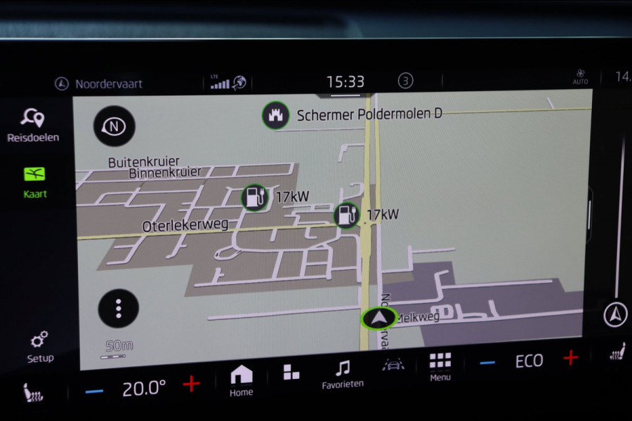 Škoda Enyaq iV 60 Org.NL el.trekhaak h.leer+stoel/stuurverw. SOH 90,43%