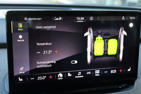Škoda Enyaq iV 60 Org.NL el.trekhaak h.leer+stoel/stuurverw. SOH 90,43%