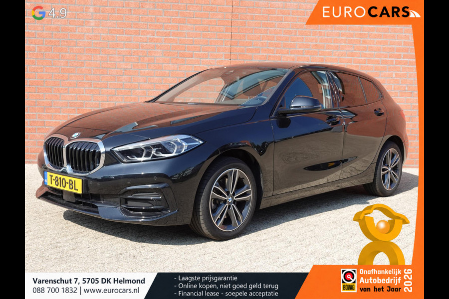 BMW 1-serie 118i Automaat Sport Line DEMO Navigatie  Virtual Cockpit  Parkeersensoren  Ledverlichting  HiFi audio  Cruise Control  Climate Control  Getinte ramen
