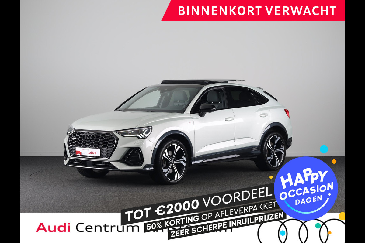 Audi Q3 Sportback 45 TFSI quattro edition one 230pk | Navigatie | Parkeercamera | B&O Audio | Panoramadak | Lederen bekleding