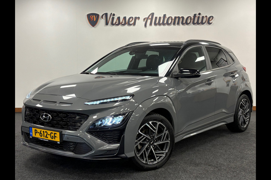 Hyundai Kona 1.0 T-GDI*N-Line*MHEV*Nardo-Gray*NAP*Stoelverwaring*Trekhaak*Camera*