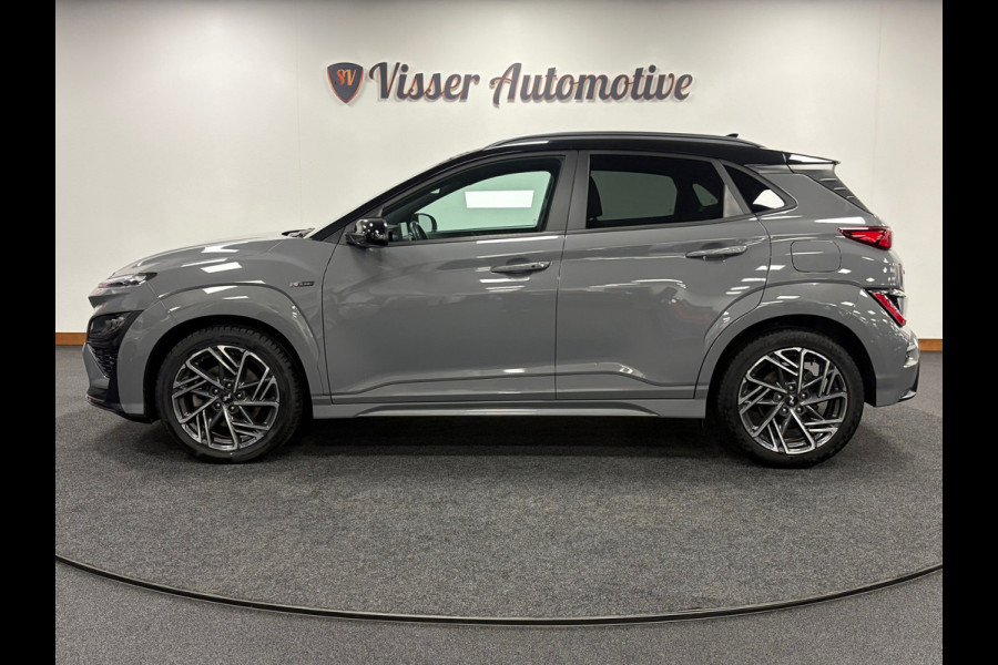 Hyundai Kona 1.0 T-GDI*N-Line*MHEV*Nardo-Gray*NAP*Stoelverwaring*Trekhaak*Camera*