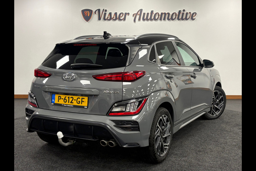Hyundai Kona 1.0 T-GDI*N-Line*MHEV*Nardo-Gray*NAP*Stoelverwaring*Trekhaak*Camera*