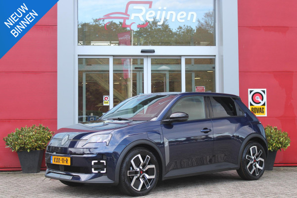 Renault 5 COMFORT RANGE TECHNO 150PK 52 kWh *NIEUWE AUTO!* | PACK WINTER TECHNO: (ELEKTRISCH VERWARMBARE VOORSTOELEN, ELEKTRISCH VERWARMBAAR STUURWIEL, BESTUUDERSSTOEL MET ELEKTRSCH VERSTELBARE LENDESTEUN, IN HOOGTE VERSTELBARE PASSAGIERSSTOEL) | LICHTMETALEN VELGEN 18" | ADAPTIVE CRUISE CONTROL | FULL LED KOPLAMPEN MET FRANSE VLAG | ELEKTRTISCH INKLABARE EN VERWARMBARE BUITENSPIEGELS | ACHTERUITRIJ CAMERA | SFEER VERLICHTING | GOOGLE MAPS NAVIGATIE | DRAADLOZE TELEFOONLADER | PRIVACY GLASS | 100KW SNELLAAD FUNCTIE | DRAADLOZE APPLE CARPLAY/ANDROID AUTO | DAB+ RADIO | SFEER VERL
