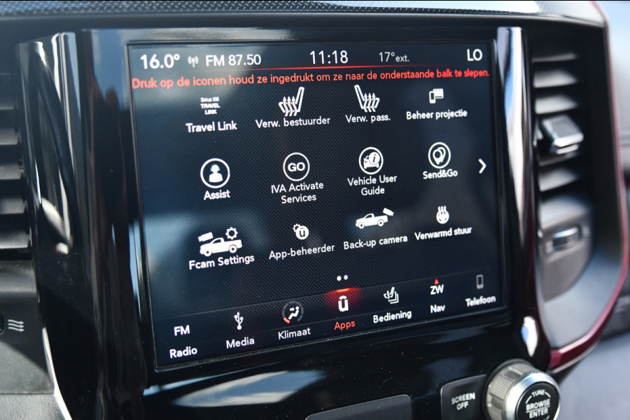 Dodge Ram 1500 5.7 V8 4x4 Crew Cab REBEL, BTW, Panorama, Full!