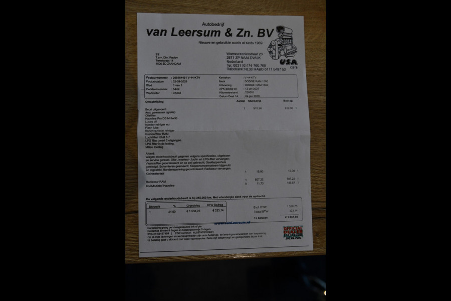 Dodge Ram 1500 5.7 V8 4x4 Crew Cab REBEL, BTW, Panorama, Full!