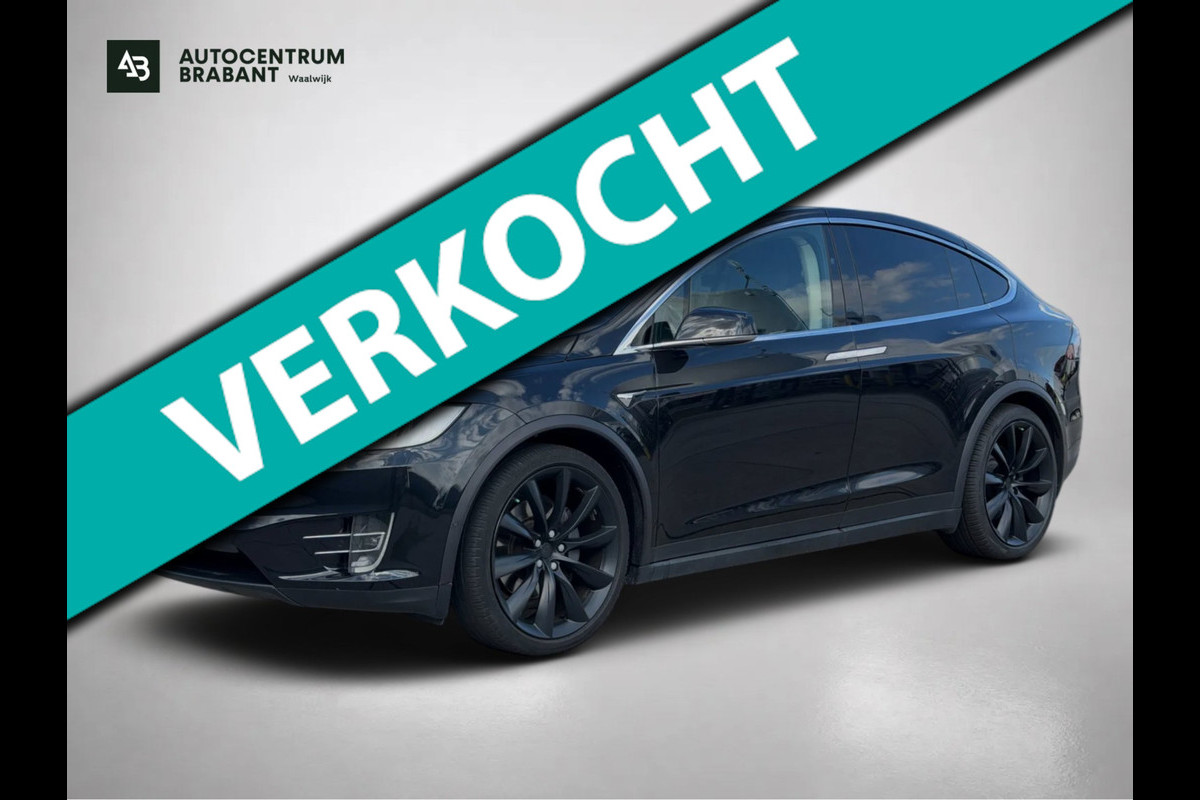 Tesla Model X 100D 6P. (NL-auto, Perfect ondH, Voll Opties, Auto-Pilot,Etc)