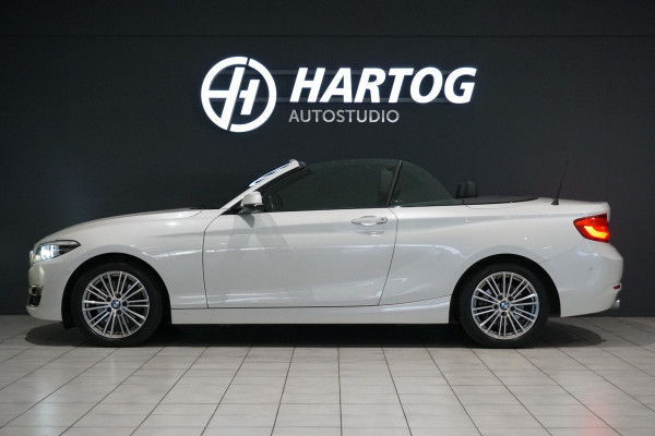 BMW 2 Serie Cabrio 220i High Executive + CAMERA / LEDER / STOELVERWARMING / GROOT SCHERM