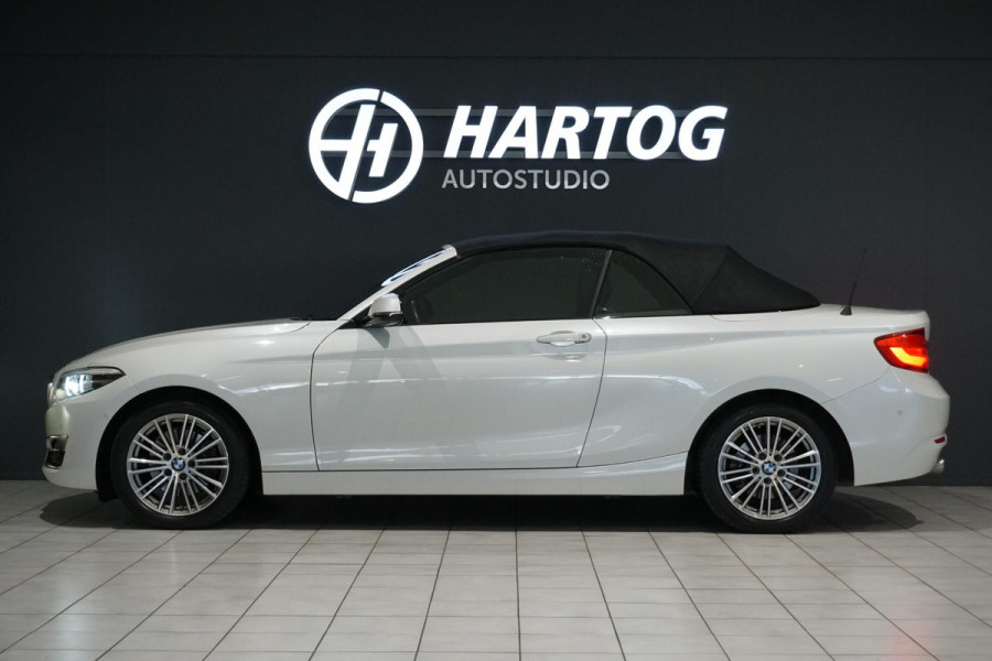 BMW 2 Serie Cabrio 220i High Executive + CAMERA / LEDER / STOELVERWARMING / GROOT SCHERM