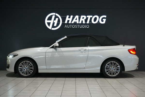 BMW 2 Serie Cabrio 220i High Executive + CAMERA / LEDER / STOELVERWARMING / GROOT SCHERM