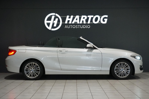 BMW 2 Serie Cabrio 220i High Executive + CAMERA / LEDER / STOELVERWARMING / GROOT SCHERM