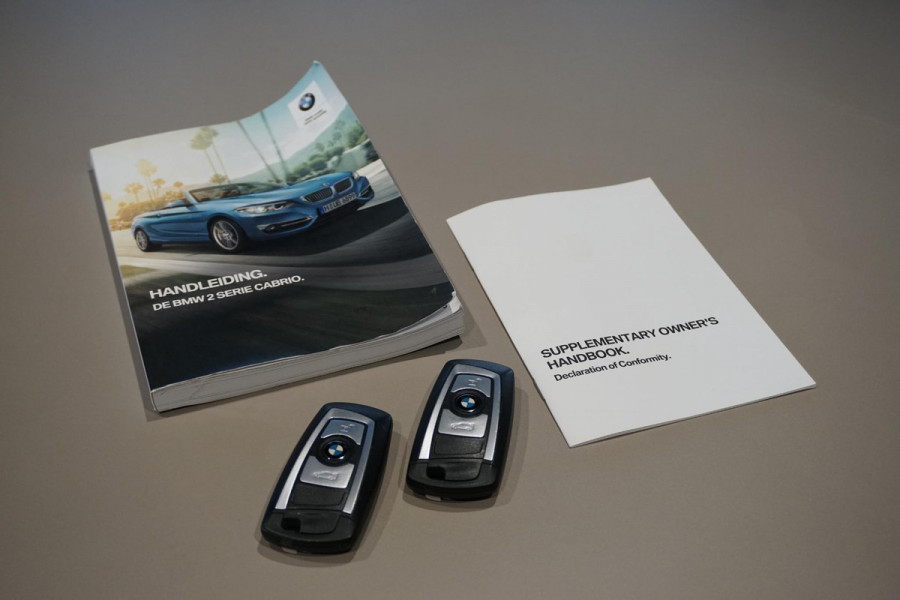 BMW 2 Serie Cabrio 220i High Executive + CAMERA / LEDER / STOELVERWARMING / GROOT SCHERM