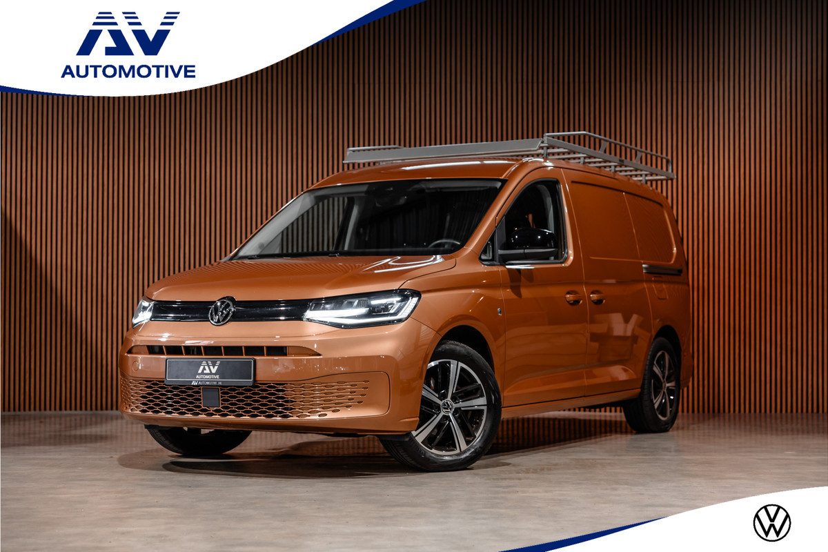 Volkswagen Caddy Cargo Maxi 1.5 TSI Exclusive | L+R Schuifdeur | ACC | Camera | LED | CarPlay | Navigatie | Trekhaak | ErgoComfort | DAB | Orig. NL Auto | Nieuwe APK