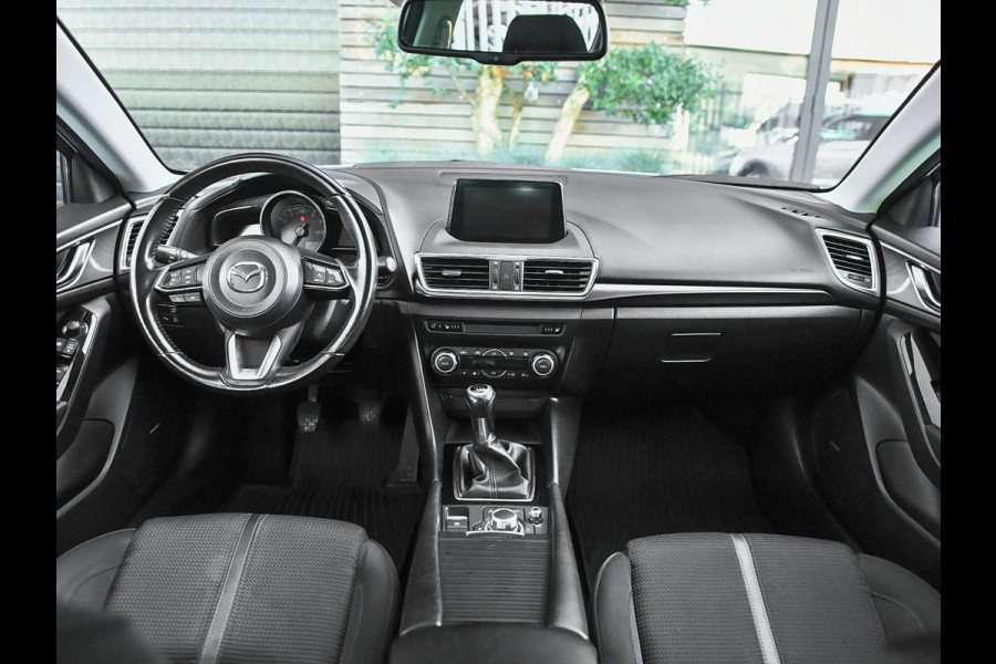Mazda 3 2.0 SkyActiv-G 120 SkyLease+ Sport Pakket Camera Navi Clima 18 inch