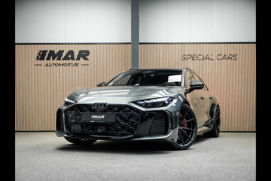 Audi A5 Avant RS 5 e-hybrid quattro Vol uitgevoerde RS5 Daytona grey met Vossen 22 inch!!!!
