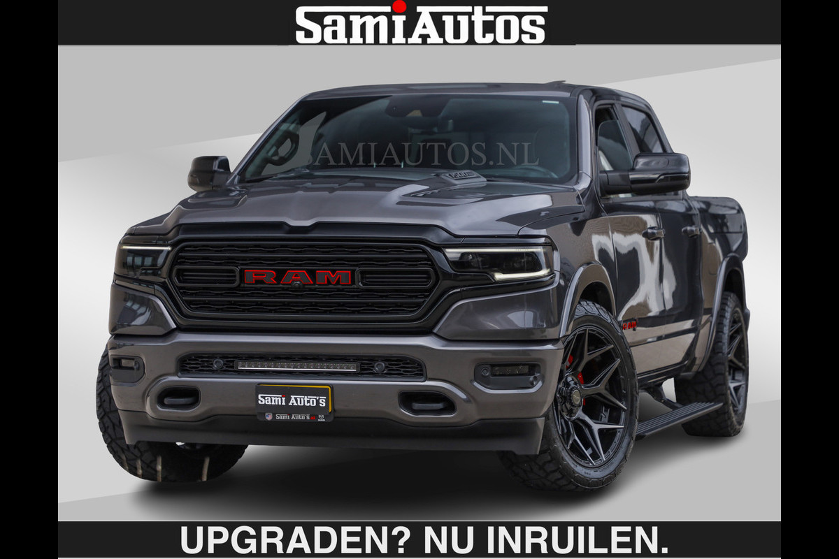 Dodge Ram MARGE + INCL BPM | LIMITED RED LINE 5.7 V8 HEMI | VIRTUAL | HUD | BOM EN BOM VOL | LUCHTVERING | 4X4 | CREWCAB DC | 5 PERSOONS BEDRIJFSAUTO | DUBBELE CABINE | LET OP: MARGE BTW VRIJ EN BPM IS BETAALD !