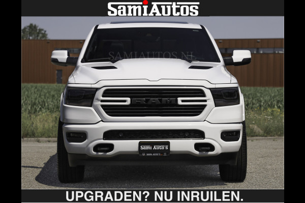 Dodge Ram SPORT V8 5.7 402PK | €69950,- excl | Krachtige Hemi | Panorama Dak | 12' Scherm Comfortabele Dubbele Cabine met Royale 5 Zitplaatsen | NIEUW EN BPM vrij | Nu Leverbaar uit Voorraad | Nr 2529 - 1277 | De specialist in Amerikaanse pick‑ups in Nederland en Europa.