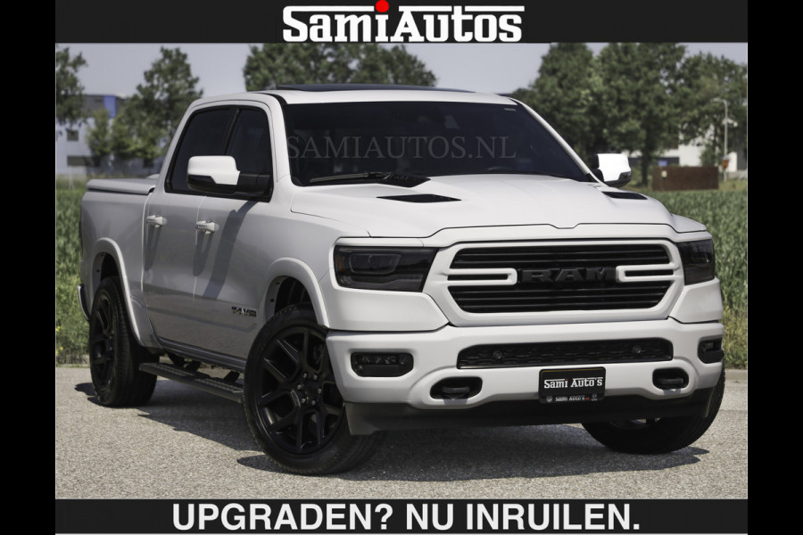 Dodge Ram SPORT V8 5.7 402PK | €69950,- excl | Krachtige Hemi | Panorama Dak | 12' Scherm Comfortabele Dubbele Cabine met Royale 5 Zitplaatsen | NIEUW EN BPM vrij | Nu Leverbaar uit Voorraad | Nr 2529 - 1277 | De specialist in Amerikaanse pick‑ups in Nederland en Europa.
