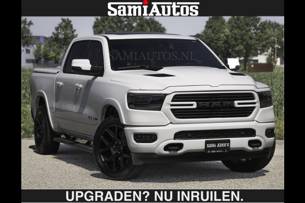 Dodge Ram SPORT V8 5.7 402PK | €69950,- excl | Krachtige Hemi | Panorama Dak | 12' Scherm Comfortabele Dubbele Cabine met Royale 5 Zitplaatsen | NIEUW EN BPM vrij | Nu Leverbaar uit Voorraad | Nr 2529 - 1277 | De specialist in Amerikaanse pick‑ups in Nederland en Europa.